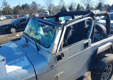 2006 Jeep Wrangler X z USA, uszkodzony, nr VIN 1J4FA39SX6P780273